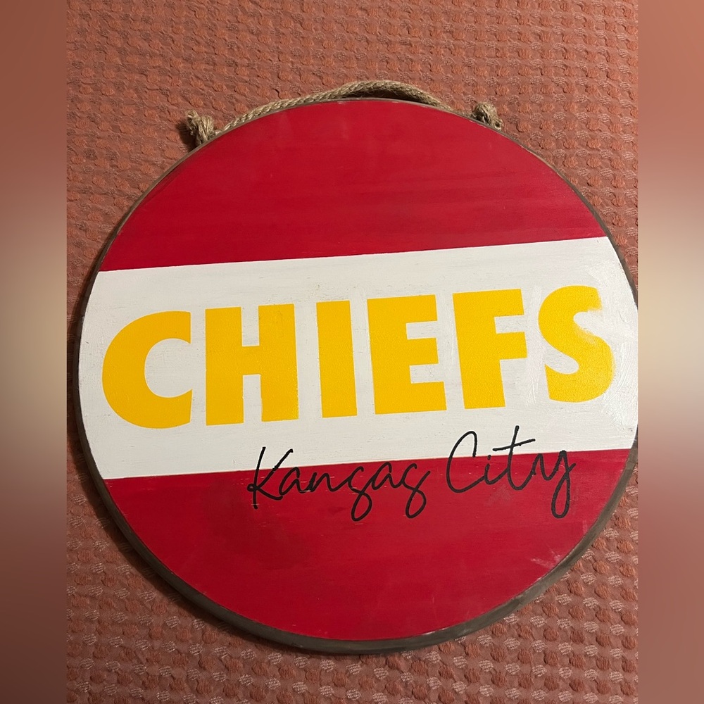 Cheifs/Welcome sign